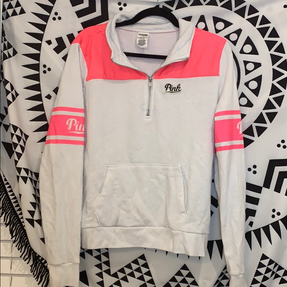 VS Pink Quarter ZIP